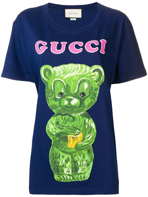 gucci bear shirt|gucci teddy bear t shirt.